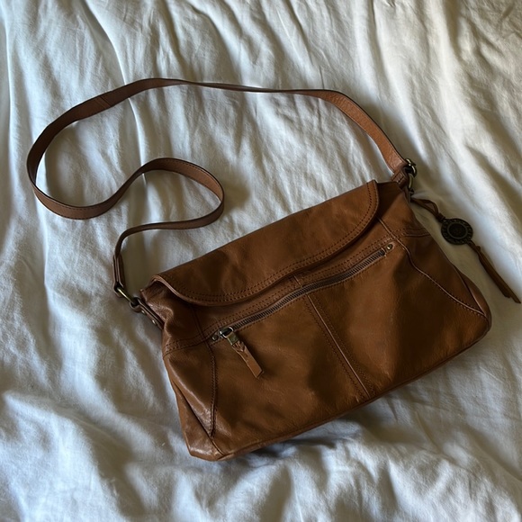 The Sak Bags The Sak Brown Leather Boho Crossbody Bag Purse Poshmark